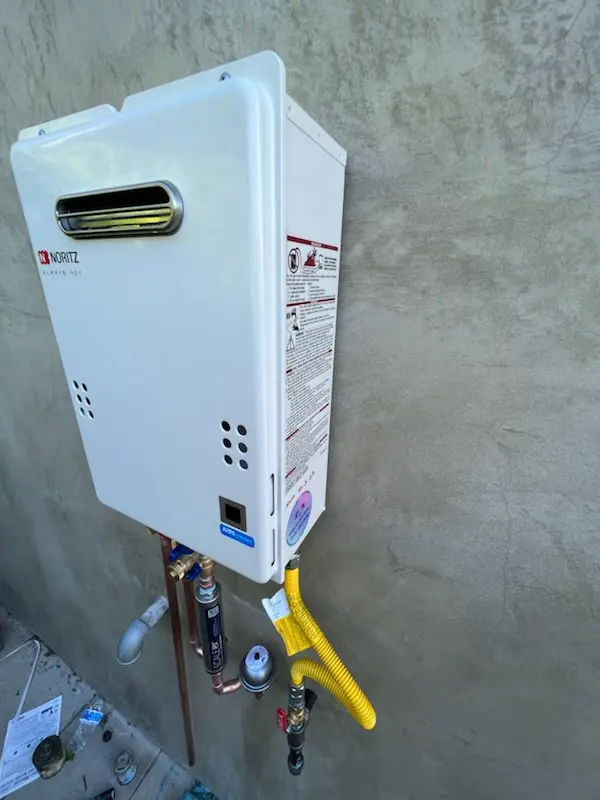 Tankless water heater installation for Chadwick Beach homes